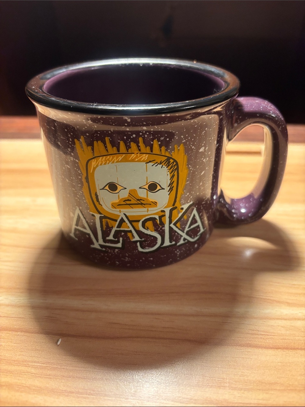 Alaska Speckled Ceramic Mug in Purple